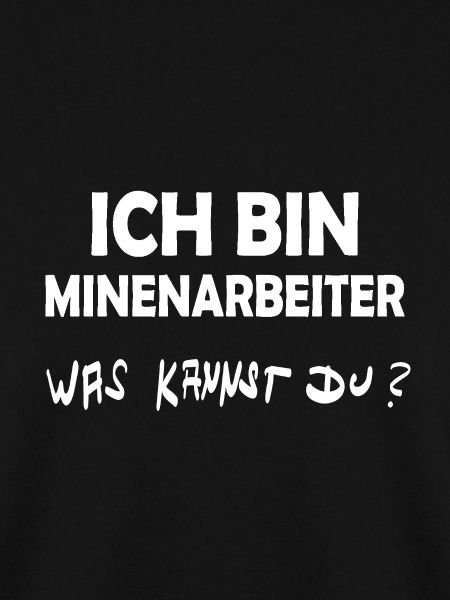 Beruf Minenarbeiter