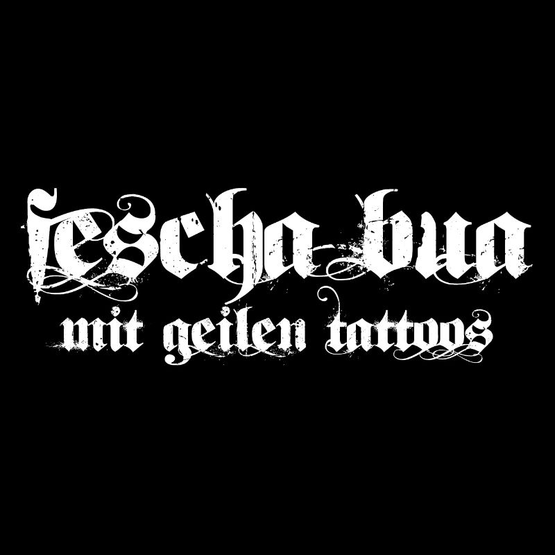 Fescher Bua mit geilen Tattoos