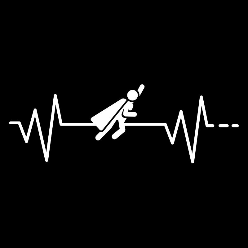 Super man heartbeat superhero super powers flying