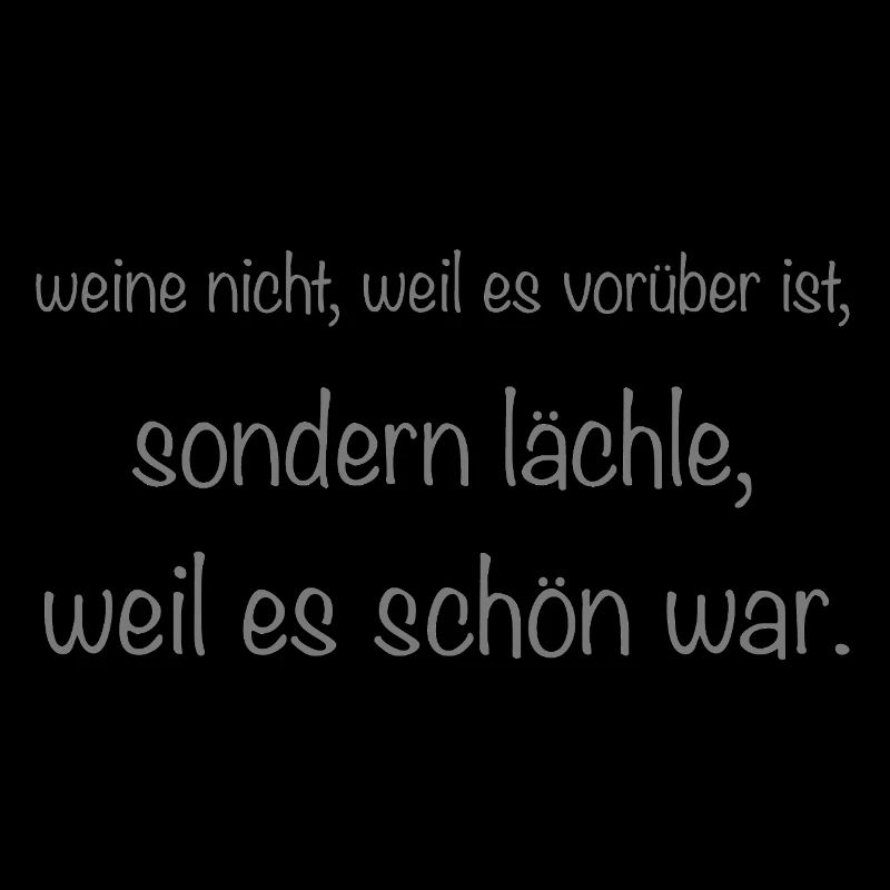 weine nicht