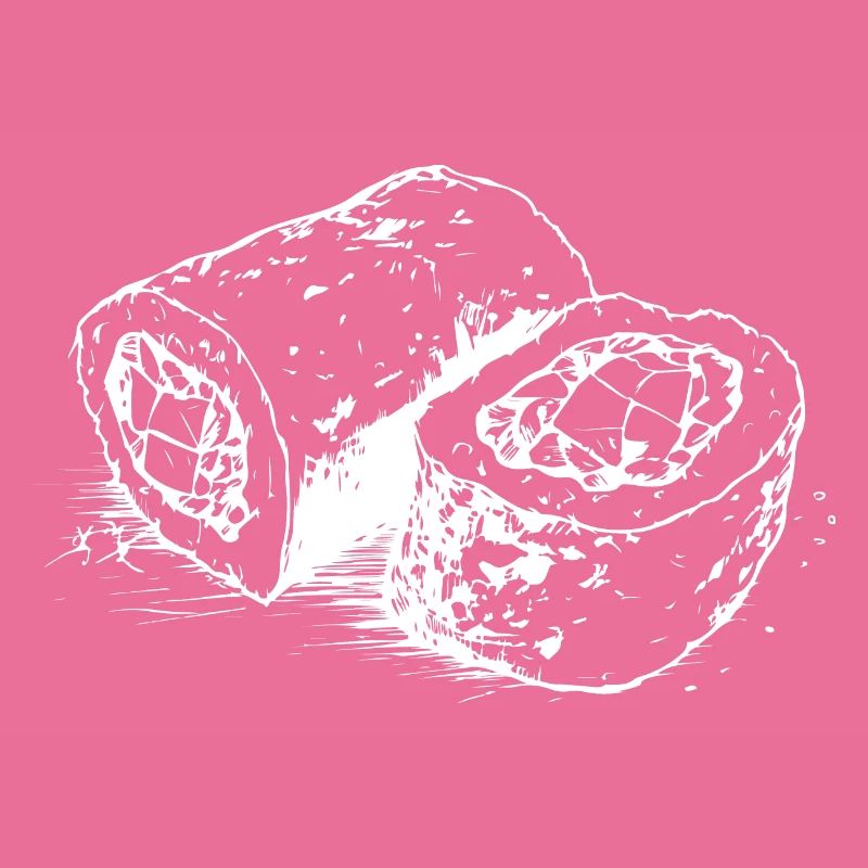 Sushi dessiné à la main