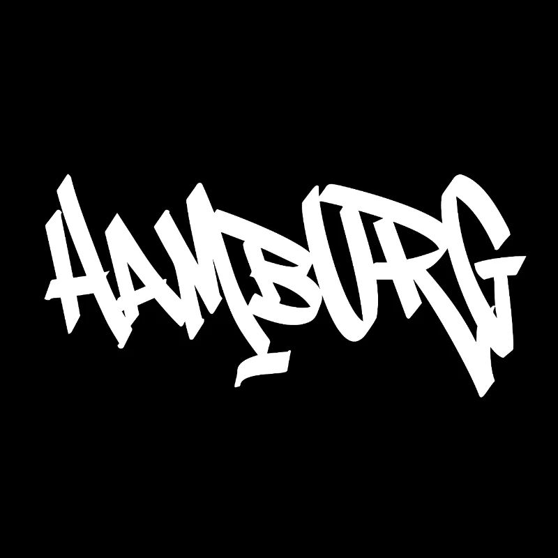 Hamburg Graffiti-Schriftzug