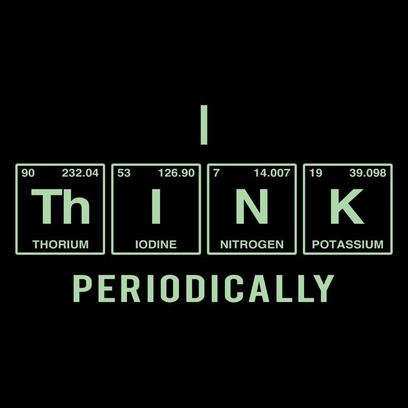 I THINK - mit Elementen des Periodensystems