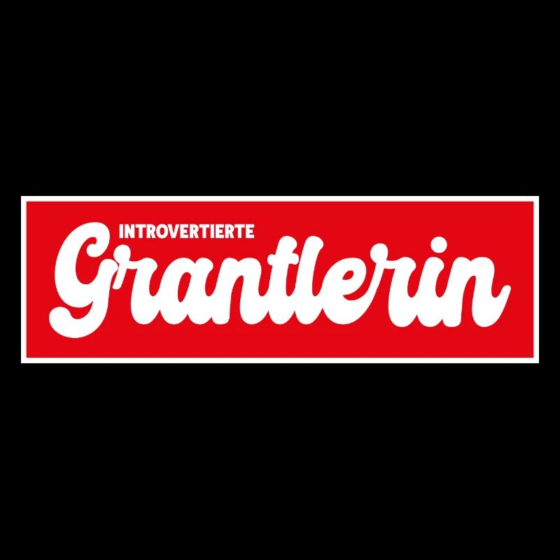 Introvertierte Grantlerin
