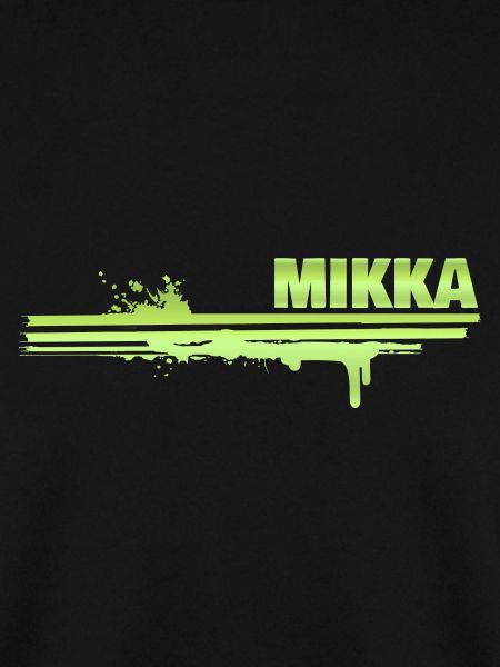 Mikka als Farbklecks