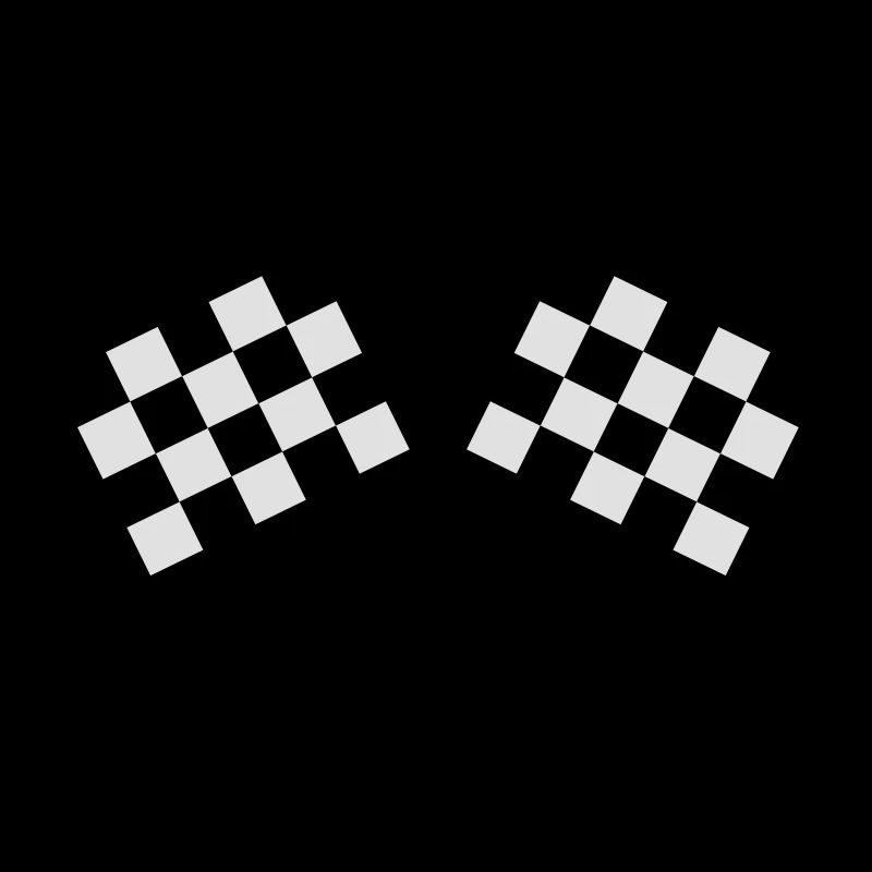 drapeaux - course automobile