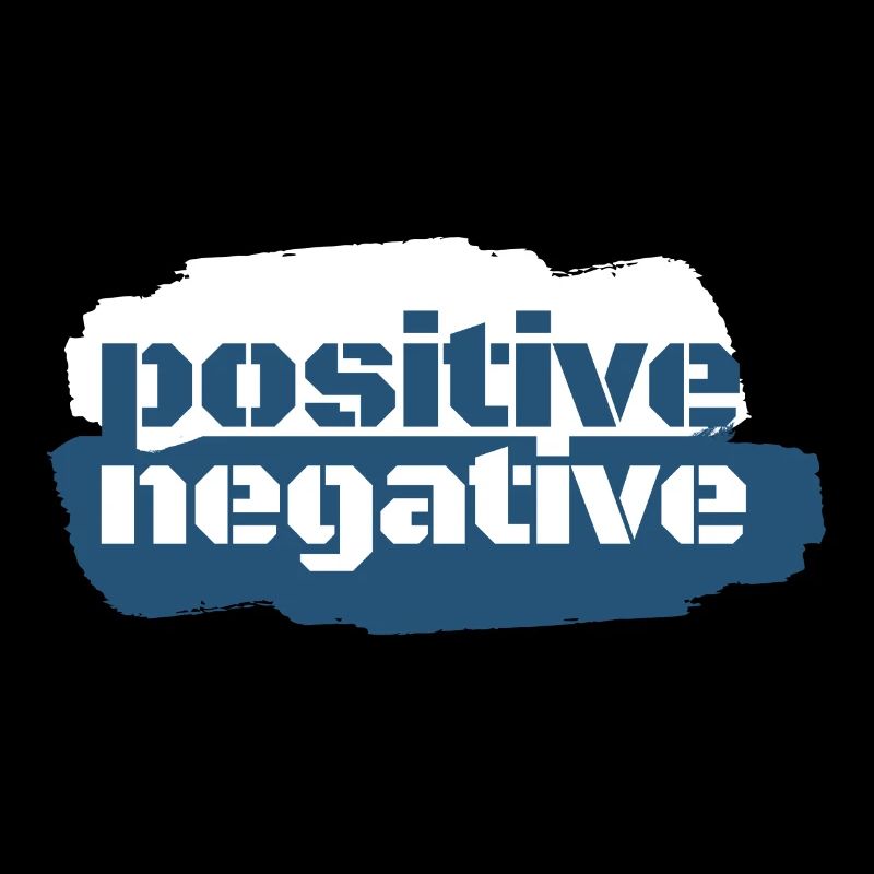 positive | negative – modern style