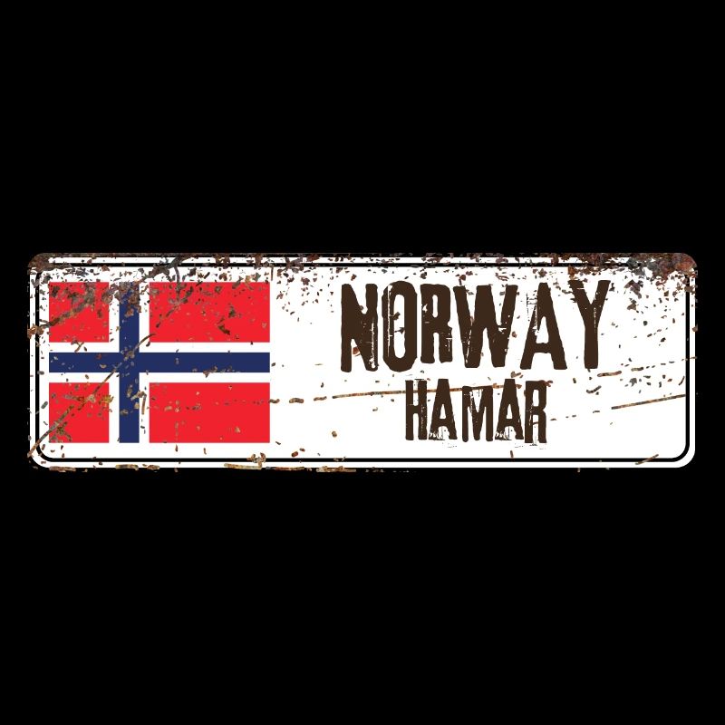 Hamar Drapeau de la Norvège