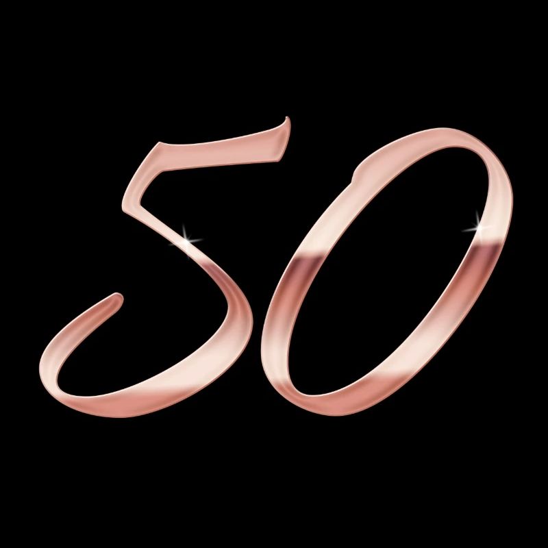 Roségold 50