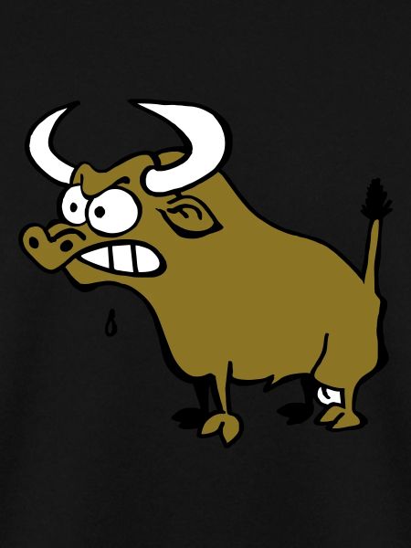 Wütender Stier