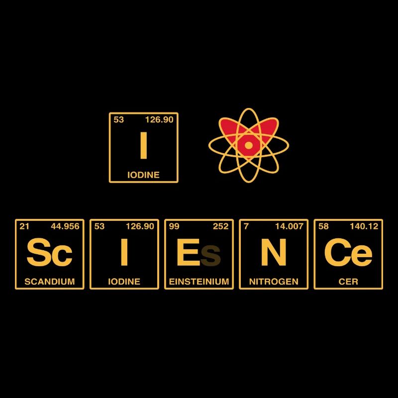 I LOVE SCIENCE - Elemente Perdiodensystem