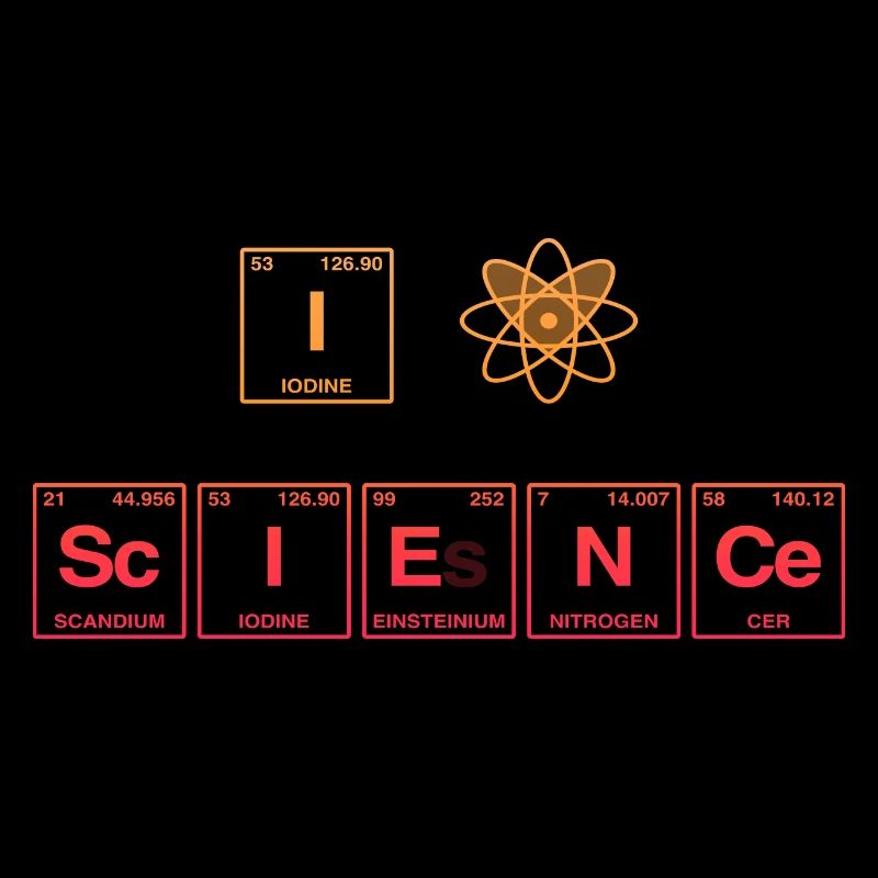 I LOVE SCIENCE - Elemente Perdiodensystem