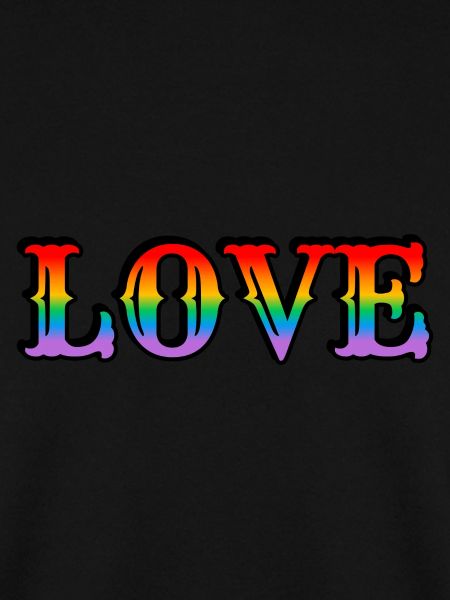 Retro Regenbogen Liebe