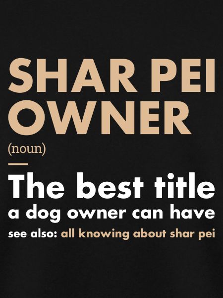 Shar Pei Owner Definition