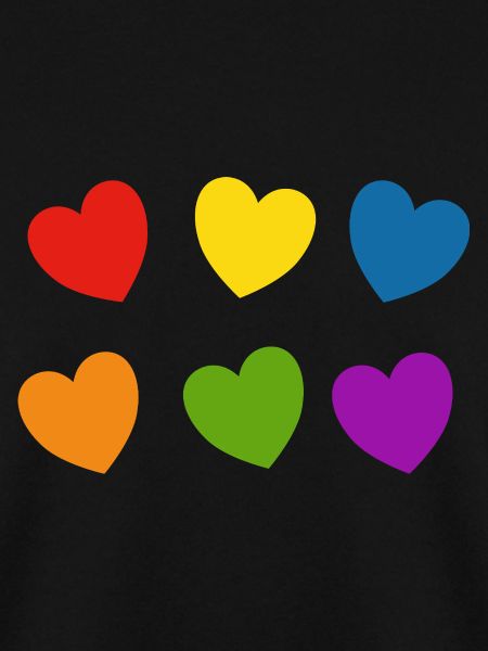 Regenbogenherzen Stolz