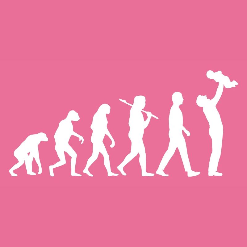 Papa Père Evolution - Changement de couleur possible