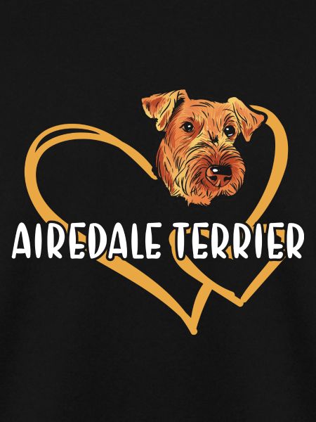 Airedale Terrier Heart