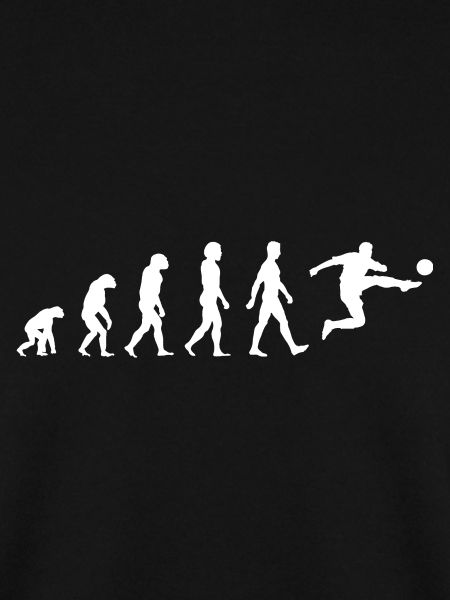 Fußballer Fußball Fußballspieler Evolution
