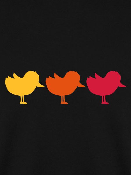 3 chicks Silhouette Team