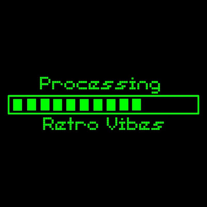 Ladebildschirm - Retro Gaming Design