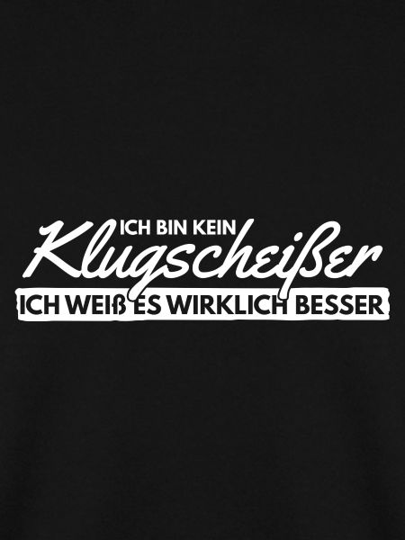Klugscheißer Besserwisser Klugscheisser Geschenk