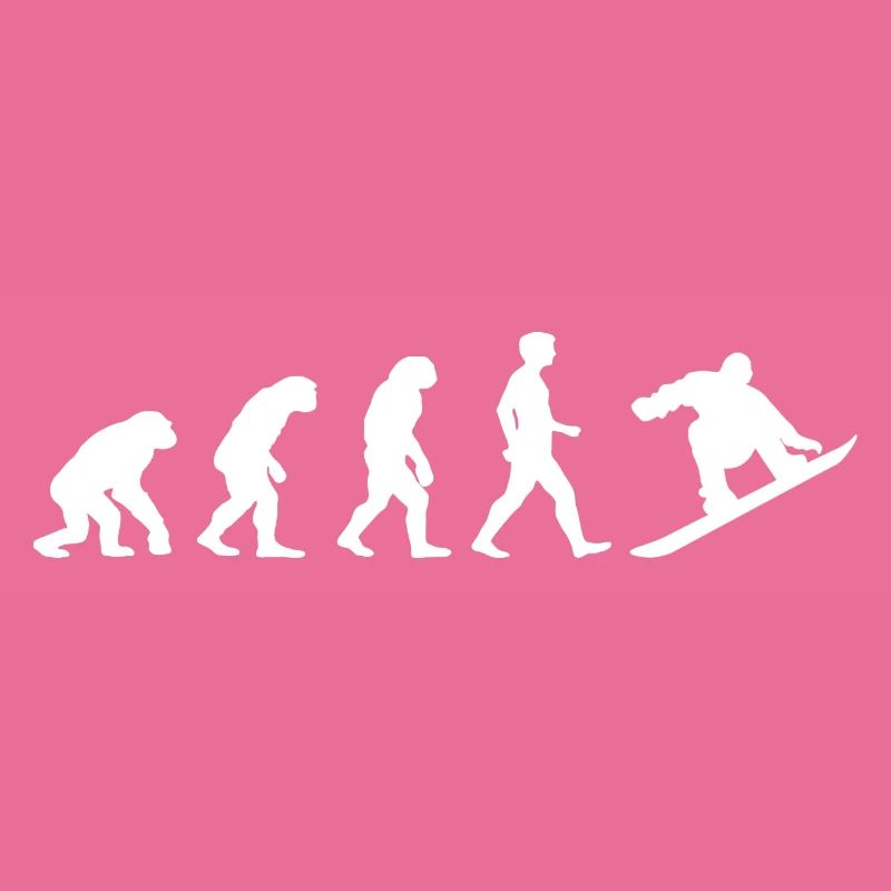 Evolution des Menschen | Snowboarden
