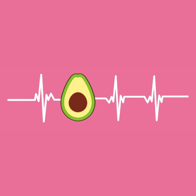 Avocado-Herzschlag