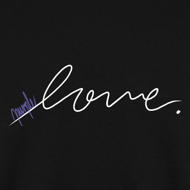 Purple Love ARMY (white)