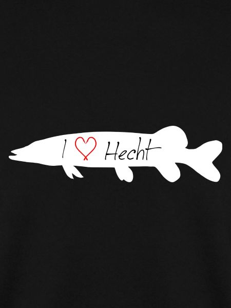 I Love Hecht weiß