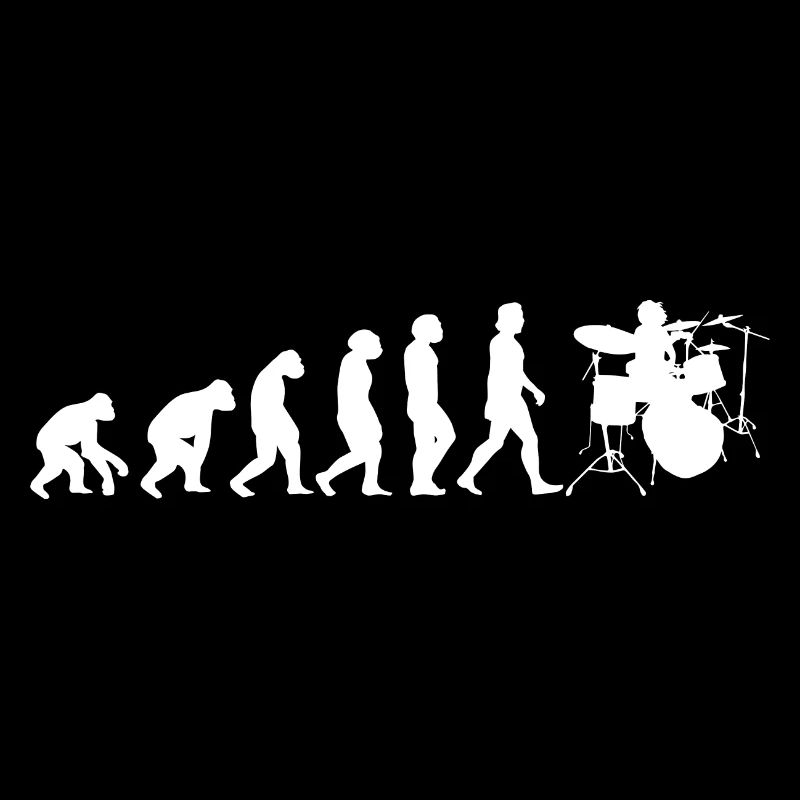 Drums White Evolution Music Drums