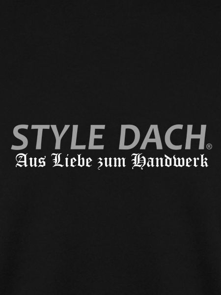 Style Dach mit Schriftzug