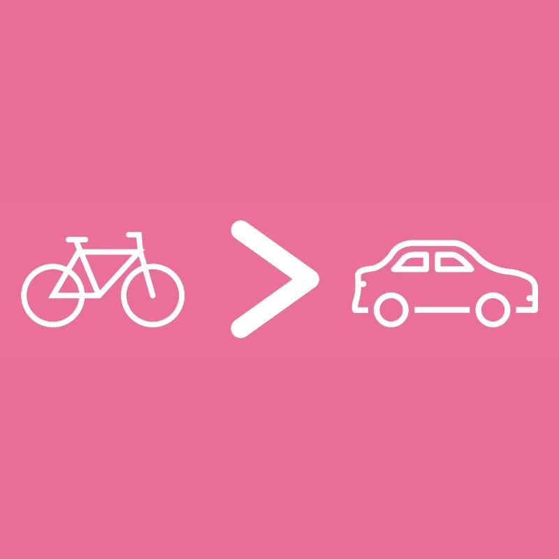 Bicycle > car - saving the environment