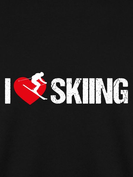 I love skiing