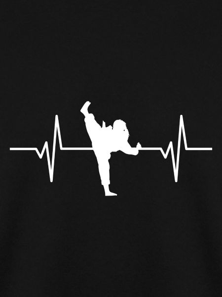 Karate Judo Mädchen Herzschlag