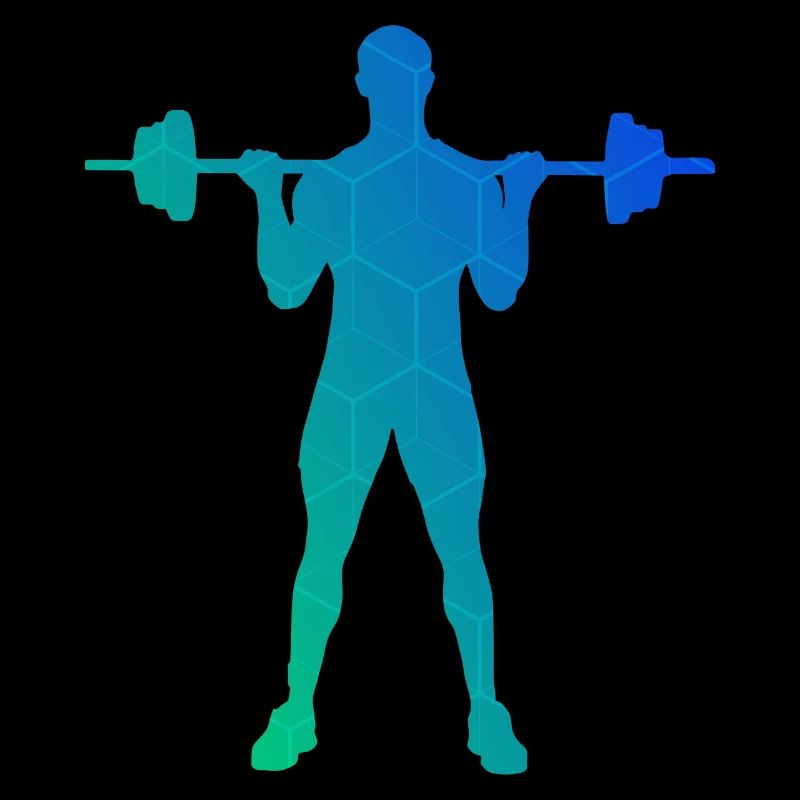 Fitness Ausdauertraining Gewichtheben Herren