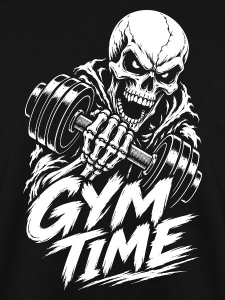 Gym Time Skull Workout
