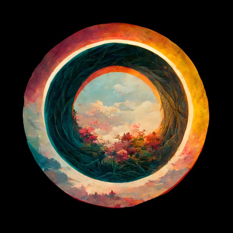 Un cercle dans un cercle