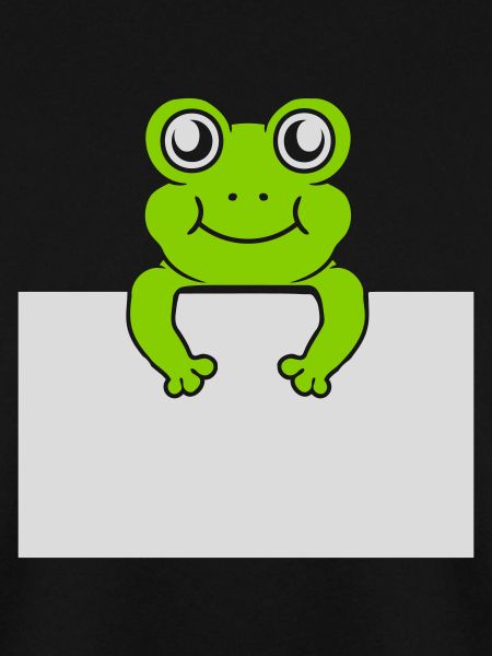Present text Comic Frog