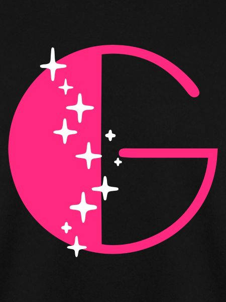 Buchstabe G Glitzer