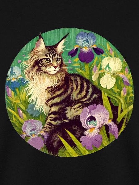 Braun getigerte Katze Iris
