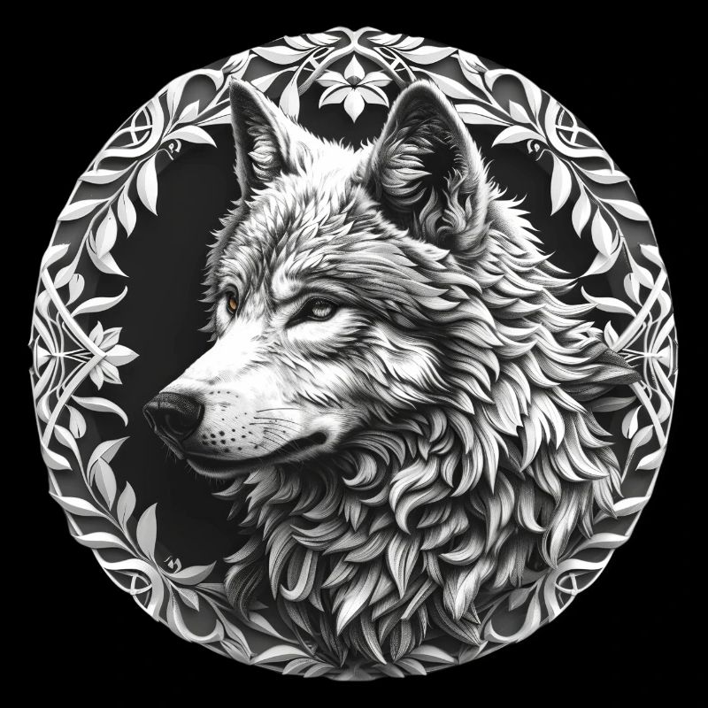 Loup Vikings Celtes Fenriswolf Fenris
