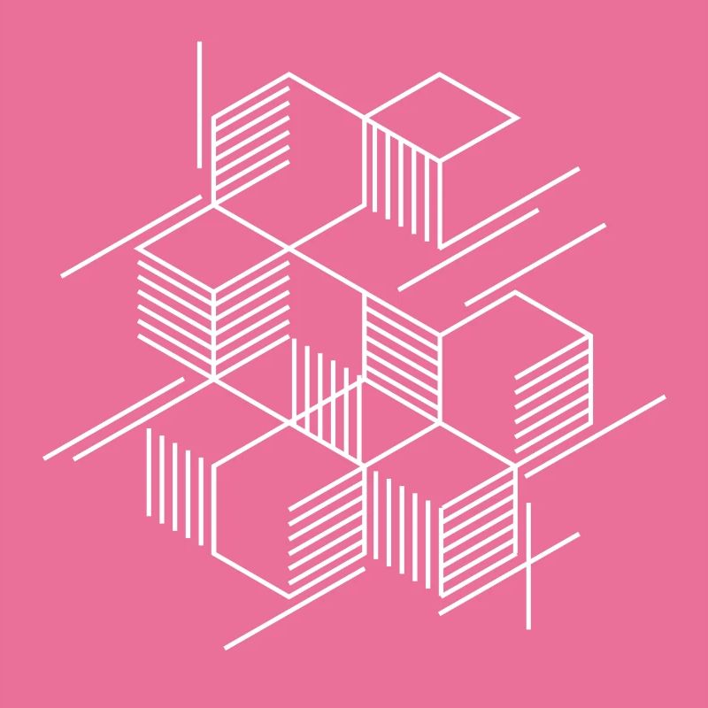 Geometric Squares Design
