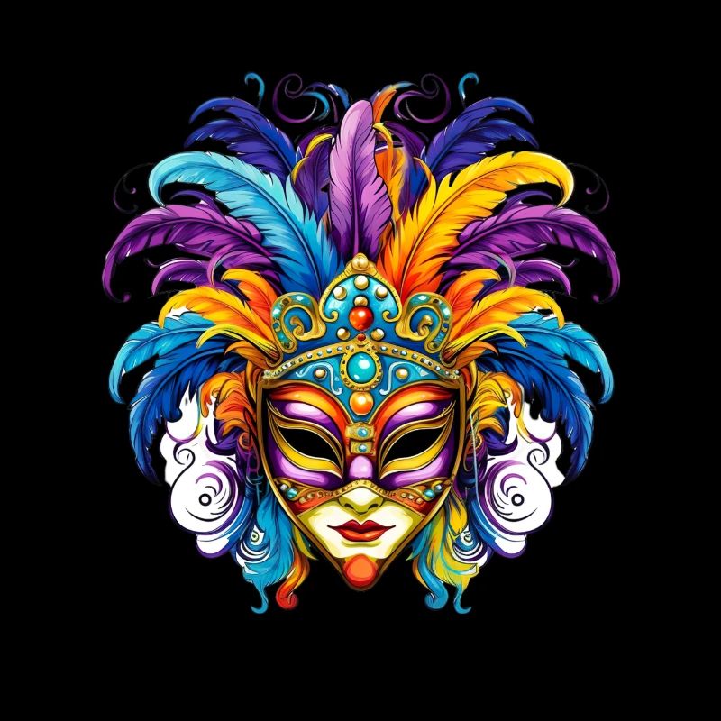 Fasching Karneval Venezianische Maske