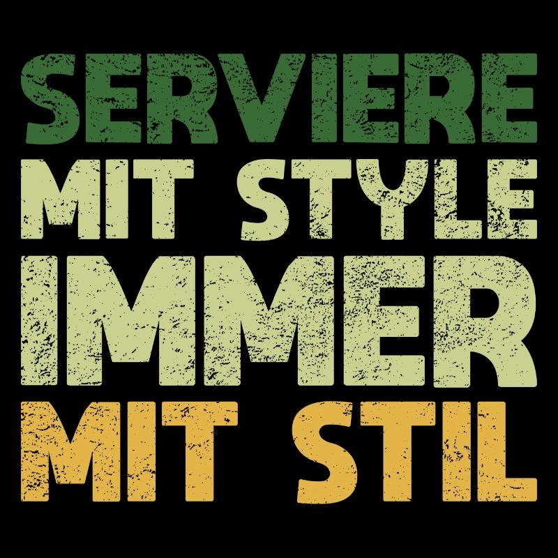 Serviere Mit Style, Immer Mit Stil