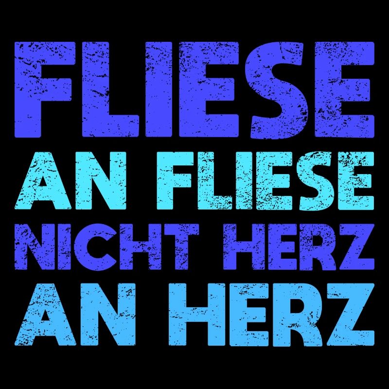 Fliese An Fliese, Nicht Herz An Herz