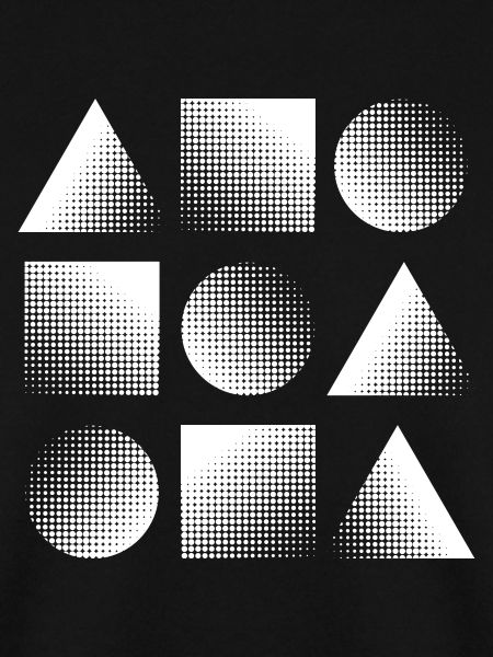 geometrische Formen Geschenk