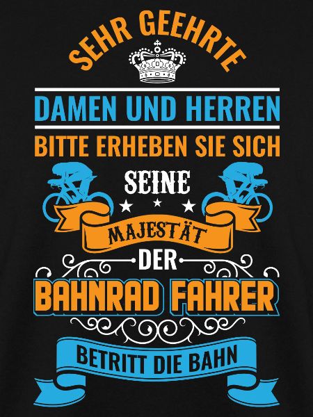 Bahnrad Bahnradfahrer Sprüche Geschenk