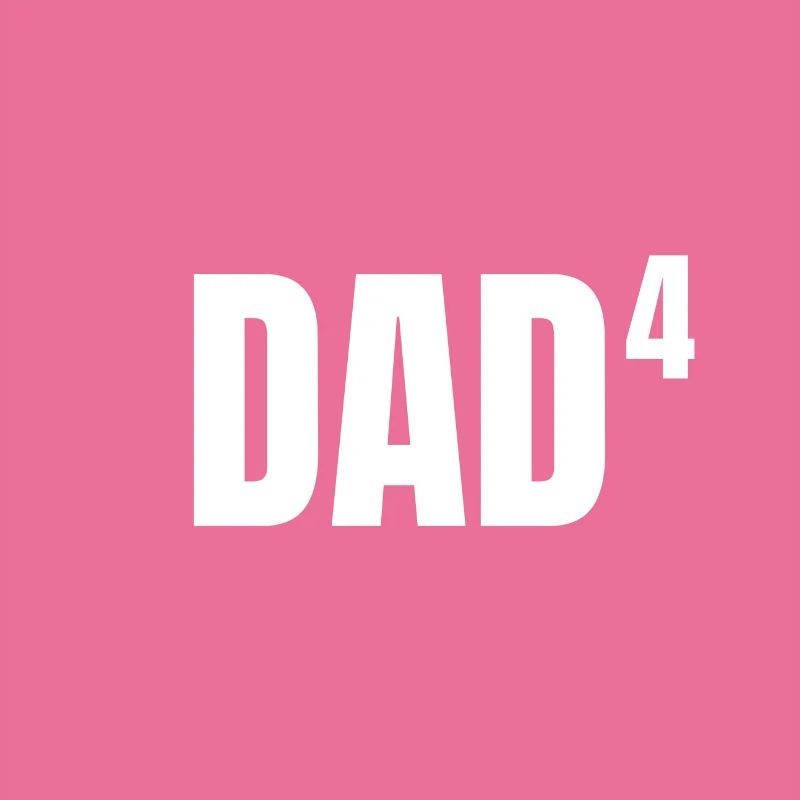 Dad Dad Daddy Daddy Kids 4 Math Gift