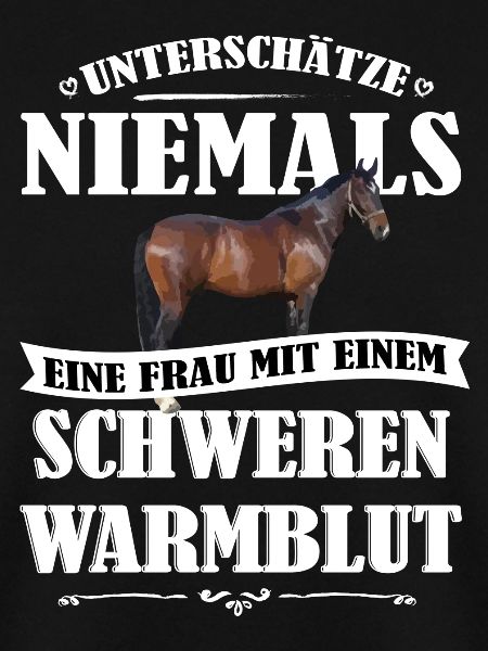 Warmblut Pferde Shirt-UNF