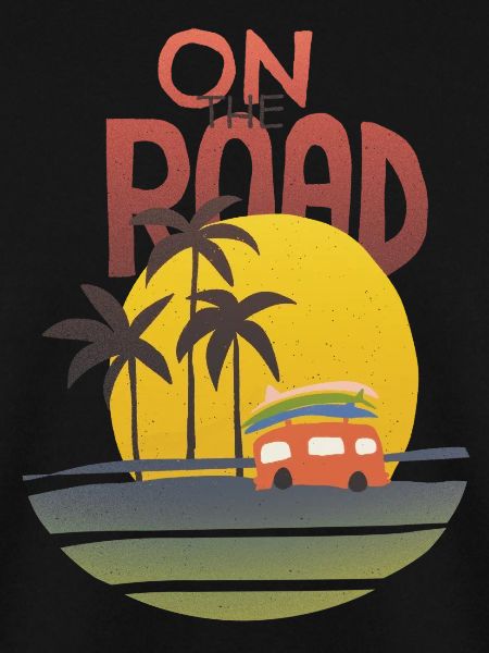 on the road